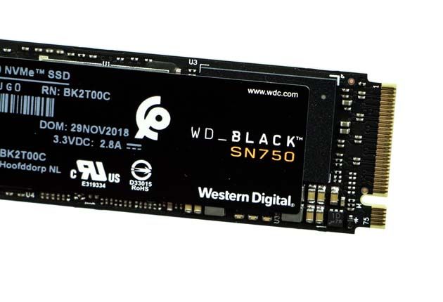 WD Black SN750 NVMe SSD 1 TB