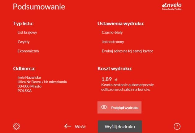 Wirtualna Drukarka podsumowanie