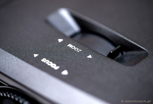 Optoma H183X dźwignia pierścień zoom