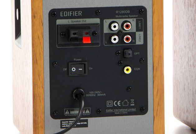 edifier r1280 gniazda