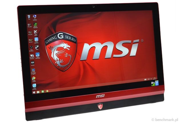 MSI AG240 widok ogólny
