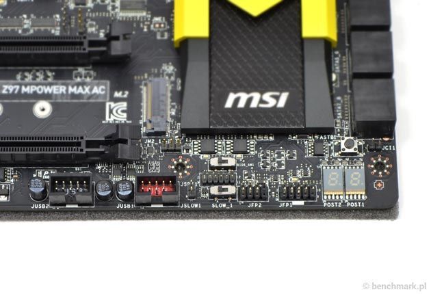 MSI Z97 MPower MAX AC wyświetlacz