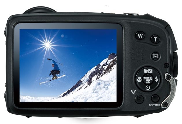 Fujifilm XP120 tył