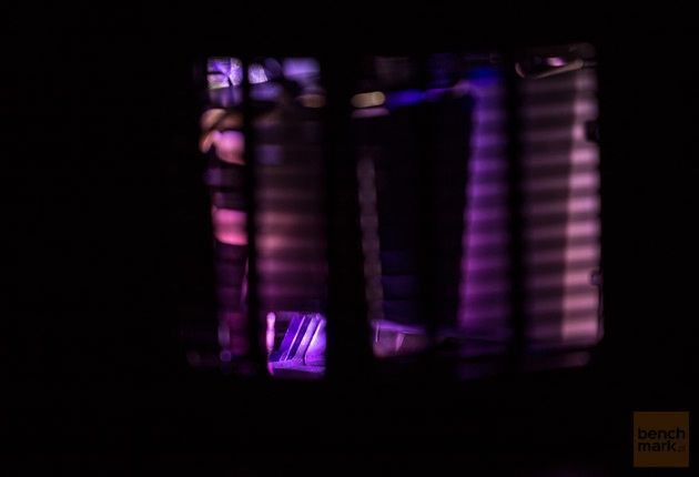 Optoma X340 - radiator praca