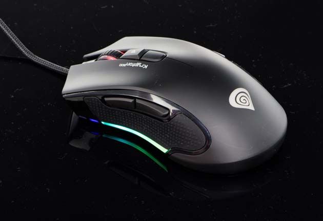 Genesis Krypton 800 - mysz w włączonym podświetleniem