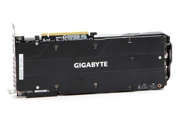 Gigabyte GeForce RTX 2080 Gaming OC 8G - backplate
