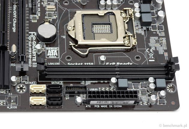 Gigabyte GA-H81M-HD3 sloty ram
