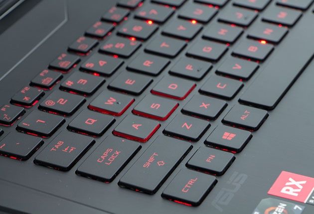 Asus ROG Strix GL702ZC klawisze WASD