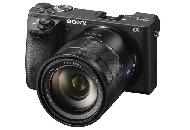 Sony A6500 widok przód bok