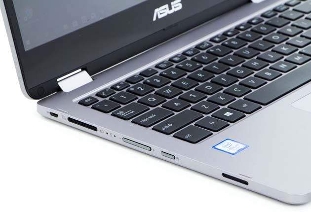 ASUS VivoBook Flip 14 (TP401CA) lewy bok