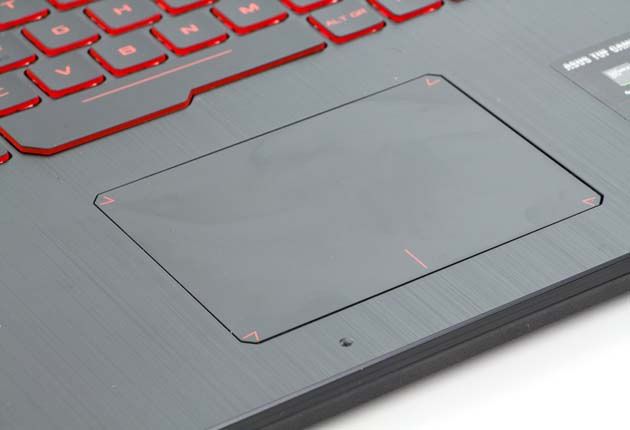 Asus TUF Gaming FX705GD-EW070 touchpad