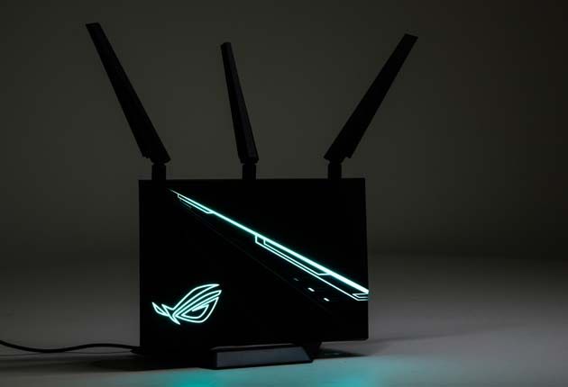 ASUS ROG GT-AC2900 podświetlenie