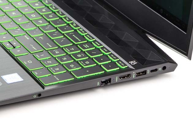 HP Pavilion Gaming 15-cx0006nw prawy bok