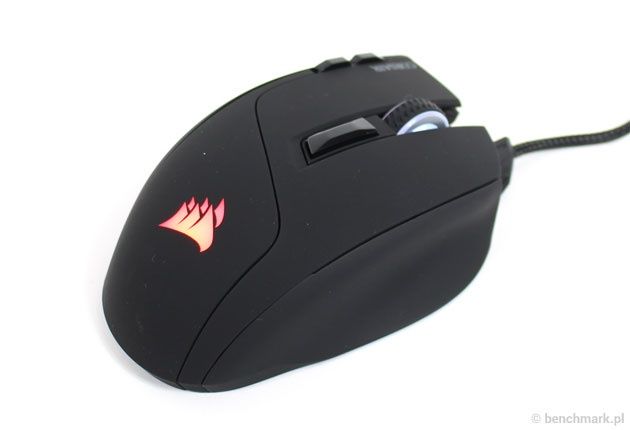 Corsair Sabre Optical RGB - podświetlenie logo