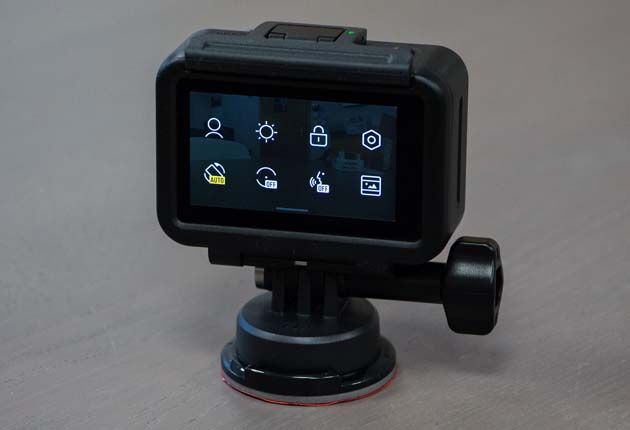 DJI Osmo Action - panel opcji podstawowych