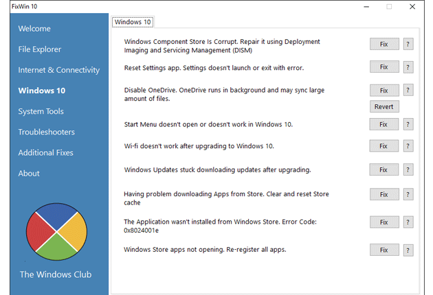 Niedziałające menu start w Windows 10 i rozwiązanie na 20 innych problemów