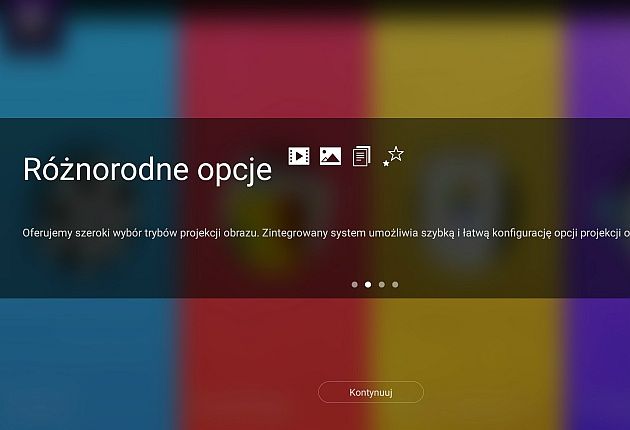 Lenovo YOGA Tab 3 Pro - samouczek Projekcja