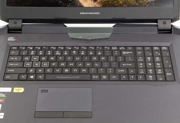 Dream Machines X1080-17PL32 klawiatura