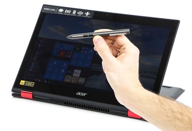 Acer Nitro 5 Spin rysik