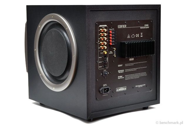 Edifier S760D złącza