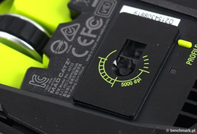 Mad Catz R.A.T. PRO S sensor