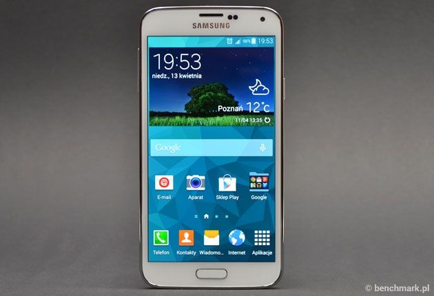 Samsung Galaxy S5 przód
