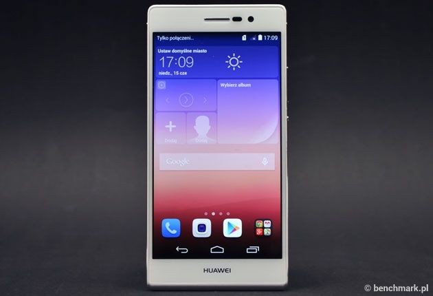 Huawei Ascend P7 - przód