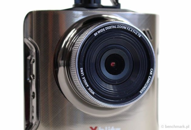 Xblitz P100 - obiektyw przybliżenie