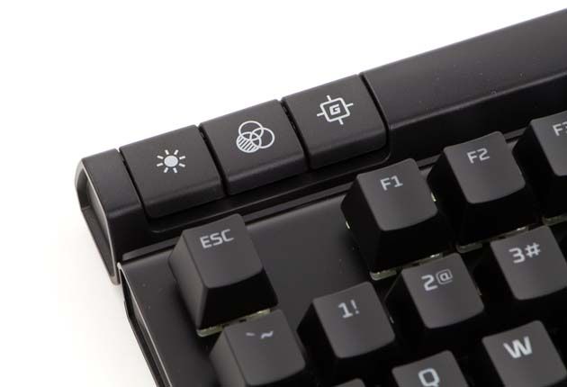 HyperX Alloy Elite RGB - klawisze funkcyjne