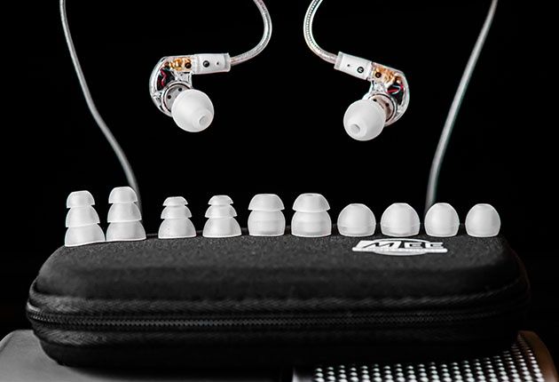 MEE Audio M6 Pro 2 gen - uszczelki silikonowe do słuchawek