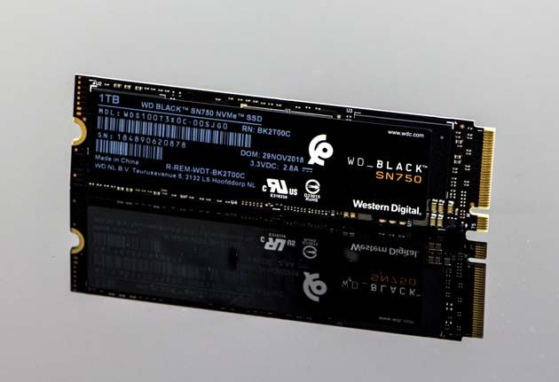 WD Black SN750 NVMe SSD