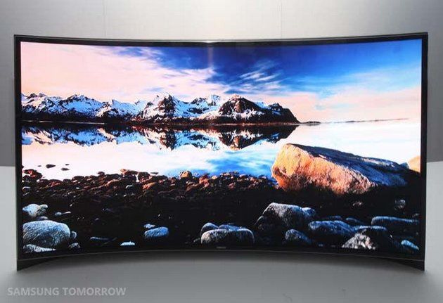 Samsung TV Curved OLED wygląd