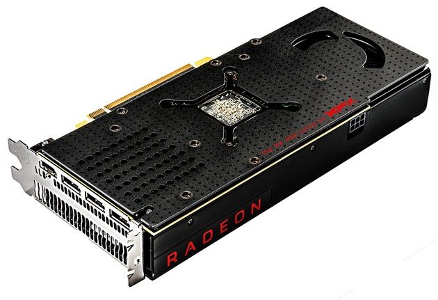 XFX Radeon RX 480 - płytka backplate