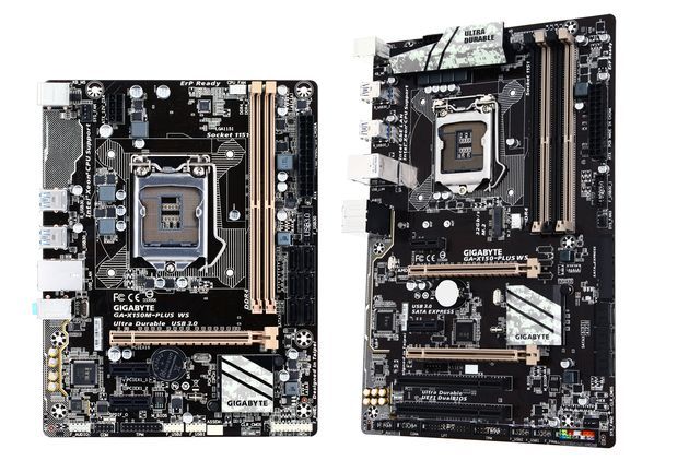 Gigabyte GA-X150M-PLUS WS i GA-X150-PLUS WS płyty główne