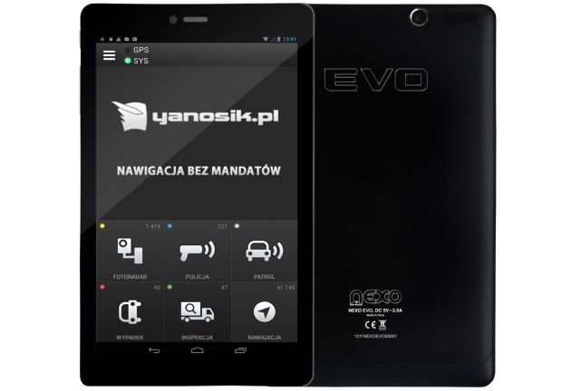 NavRoad Nexo Evo tablet nawigacja