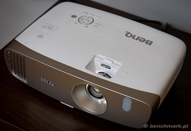 BenQ W2000 podczas projekcji