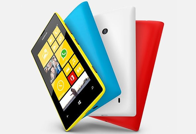 Nokia Lumia 520 smartfon kolory