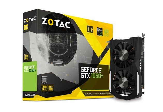 Zotac GeForce GTX 1050 Ti OC Edition karta graficzna