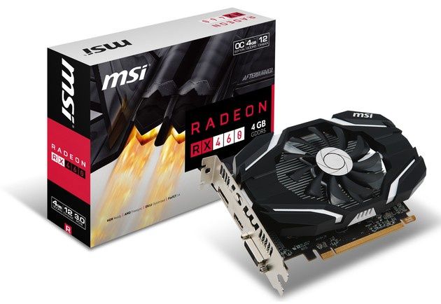 MSI Radeon RX 460 4G OC karta graficzna