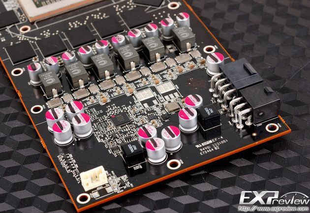 HIS Radeon R9 290X karta graficzna zdjęcie sekcja zasilania