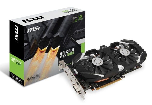 MSI GeForce GTX 1060 OC karta graficzna