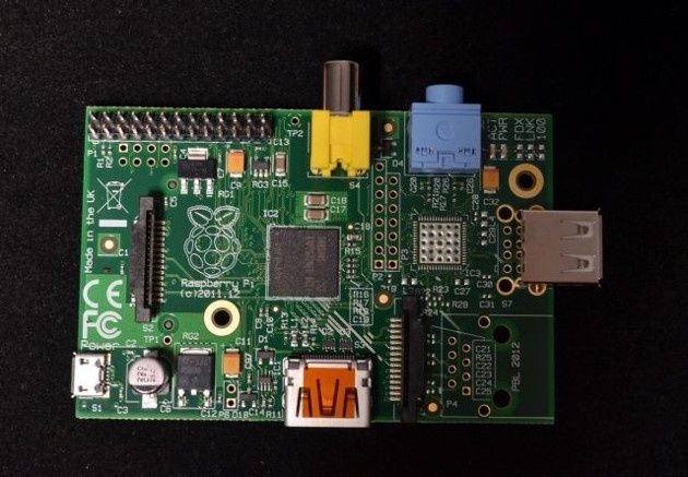 raspberry pi model a wygląd płytka