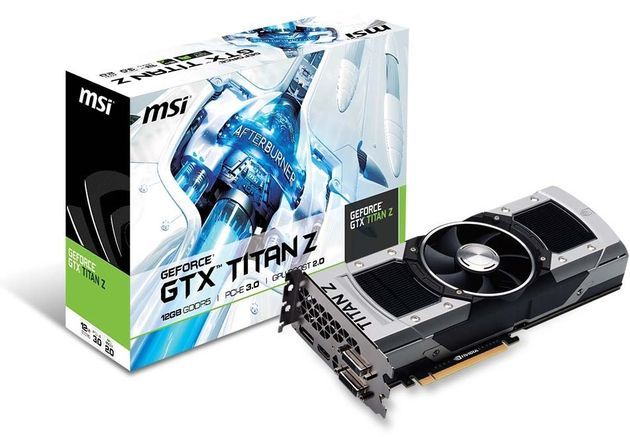 MSI GeForce GTX Titan Z karta graficzna