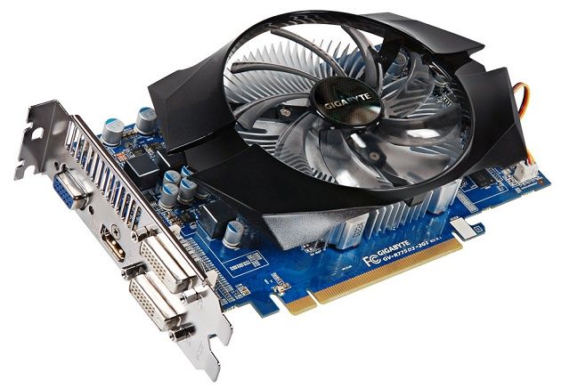 Gigabyte Radeon HD 7750 2 GB DDR3 karta graficzna zdjęcie