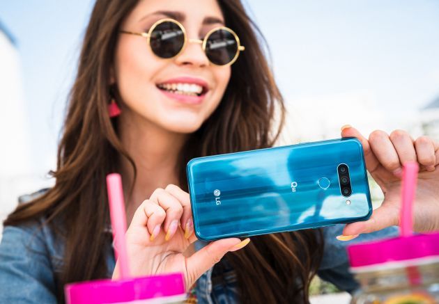 LG Q60 tylna ścianka