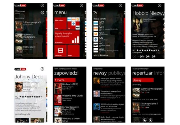 Filmweb Windows Phone