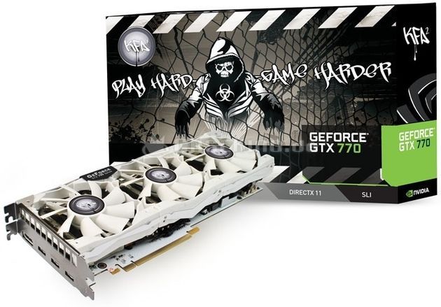 KFA2 GeForce GTX 770 LTD OC karta graficzna zdjęcie opakowanie