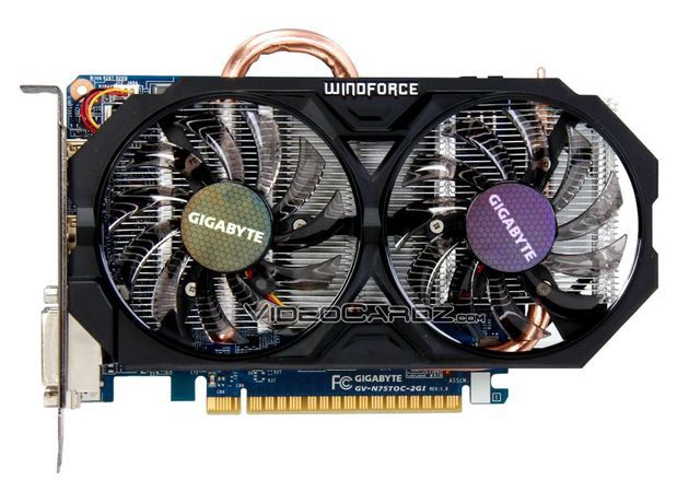 Gigabyte GeForce GTX 750 Ti karta graficzna zdjęcie