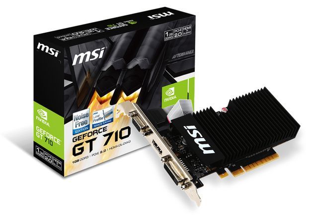 MSI GeForce GT 710 1GB karta graficzna
