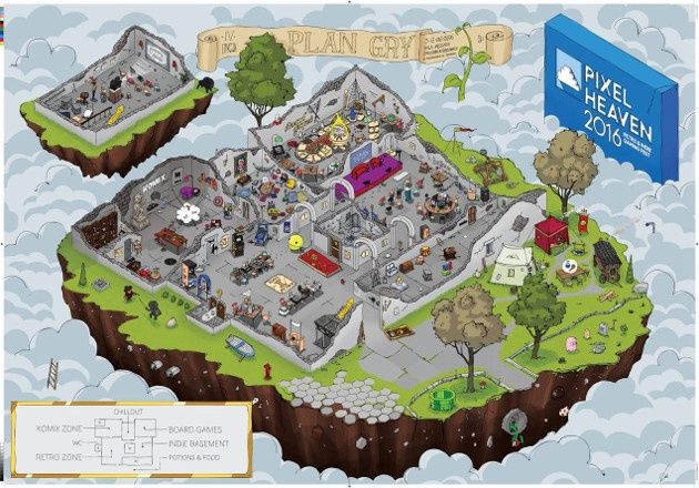 Pixel Heaven 2016 mapa